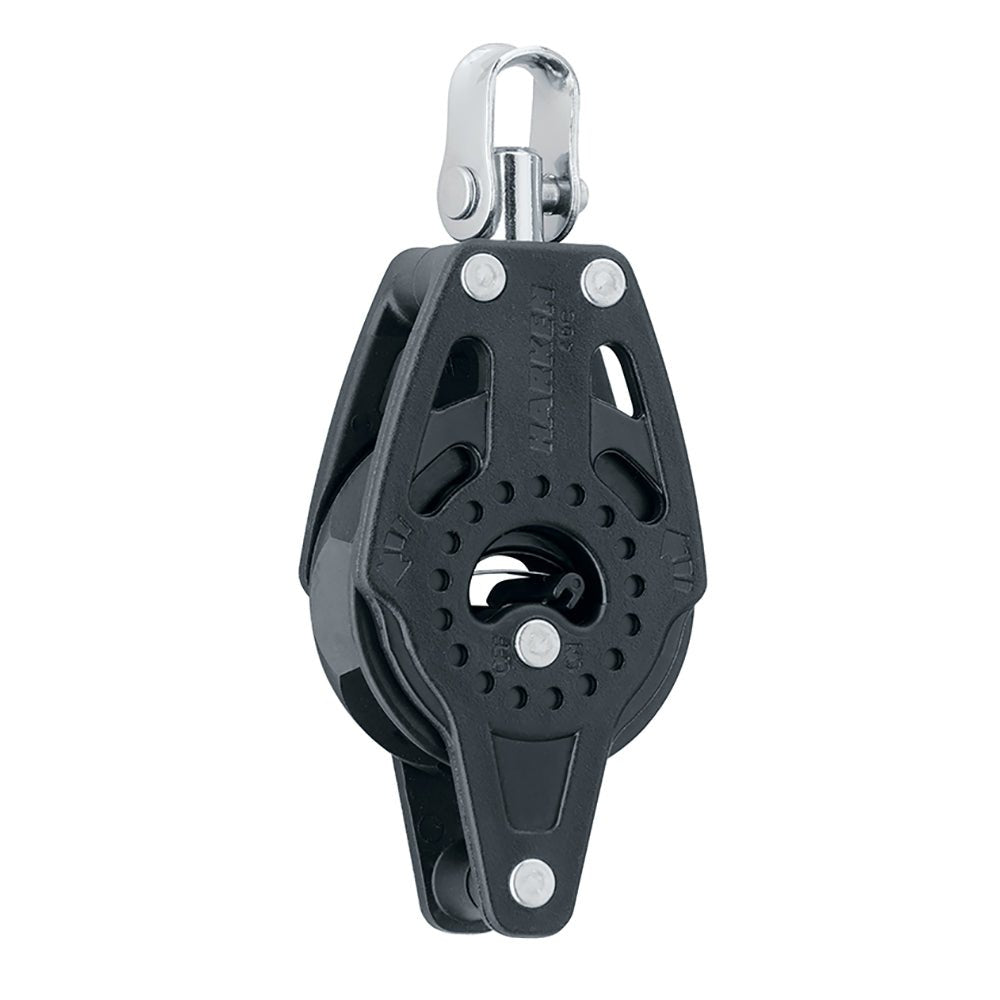 Harken 40mm Carbo Single Ratchet Block w/Swivel Becket [2609] - Houseboatparts.com