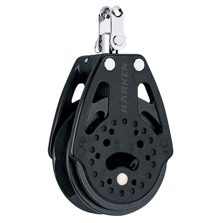 Harken 57mm Carbo Single Ratchet Block w/Swivel [2135] - Houseboatparts.com