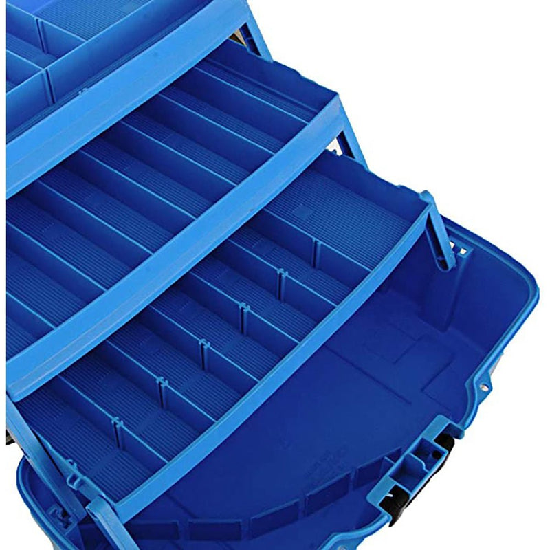 Plano 3-Tray Tackle Box w/Dual Top Access - Smoke Bright Blue [PLAMT6231] - Houseboatparts.com