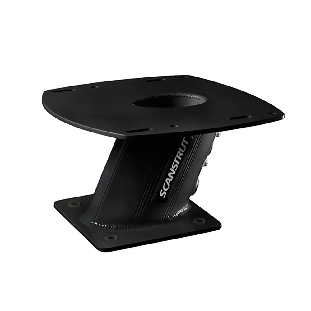 Scanstrut APT-150-01-BLK - Aluminum PowerTower Radar Mount - 6" Aft Leaning - Black [APT-150-01-BLK] - Houseboatparts.com