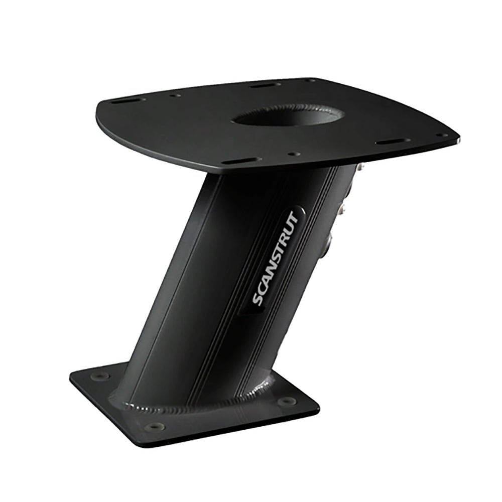 Scanstrut APT-250-01-B - Aluminum PowerTower Radar Mount - 10" Aft Leaning - Black [APT-250-01-BLK] - Houseboatparts.com