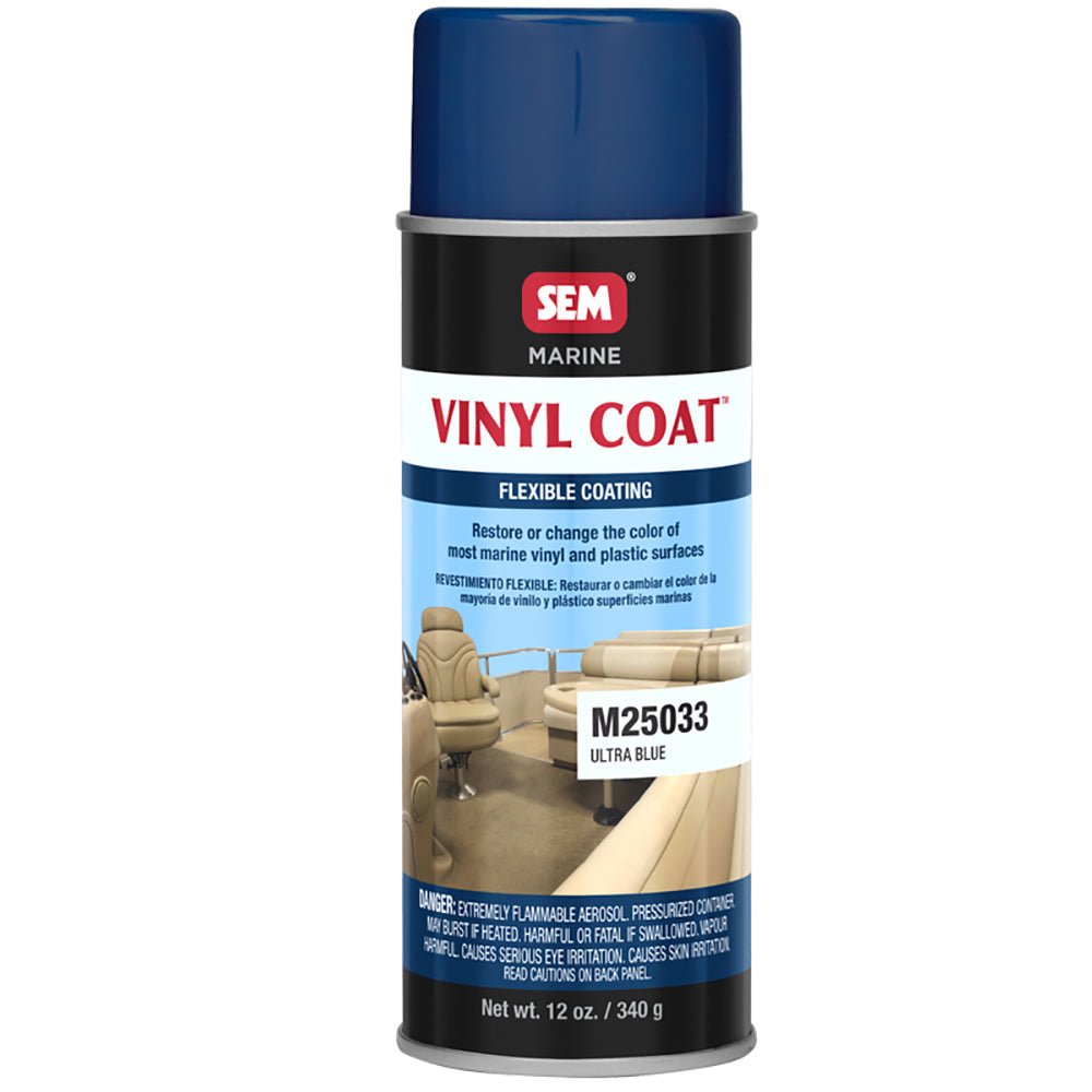 SEM Vinyl Coat - Ultra Blue - 12oz [M25033] - Houseboatparts.com