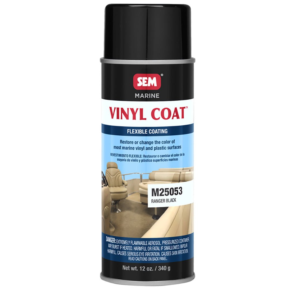 SEM Vinyl Coat - Ranger Black - 12oz [M25053] - Houseboatparts.com