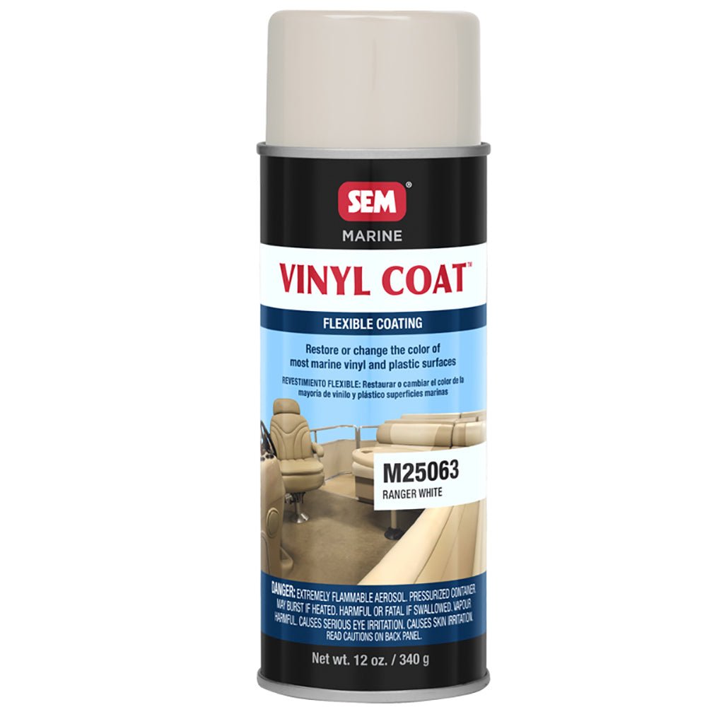 SEM Vinyl Coat - Ranger White - 12oz [M25063] - Houseboatparts.com