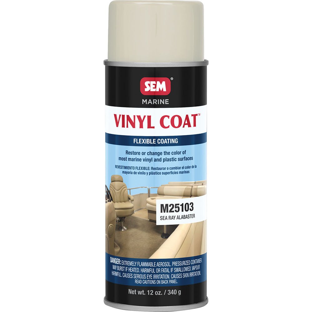 SEM Vinyl Coat - Sea Ray Alabaster - 12oz [M25103] - Houseboatparts.com