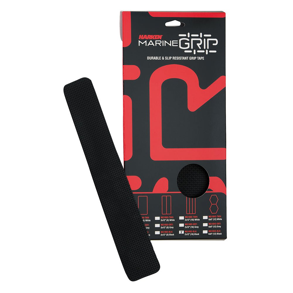 Harken Marine Grip Tape - 2 x 12" - Black -10 Pieces [MG1002-BLK] - Houseboatparts.com