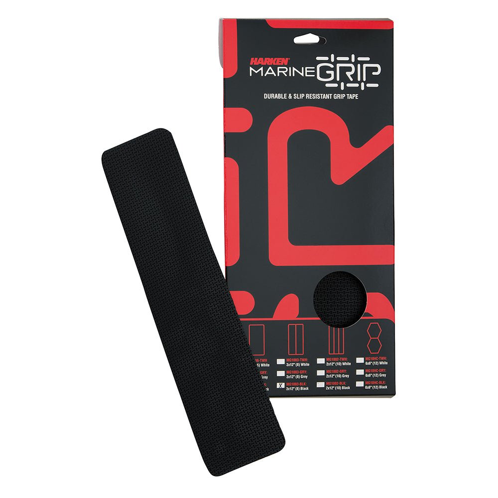 Harken Marine Grip Tape - 3 x 12" - Black - 8 Pieces [MG1003-BLK] - Houseboatparts.com