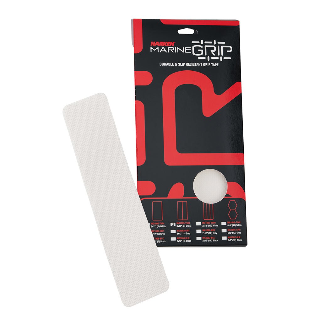 Harken Marine Grip Tape - 3 x 12" - Translucent White - 8 Pieces [MG1003-TWH] - Houseboatparts.com