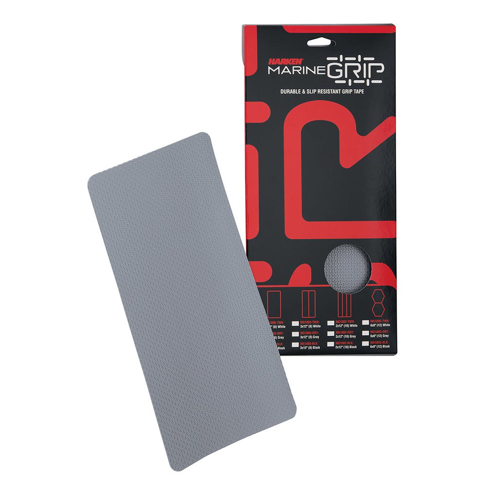 Harken Marine Grip Tape - 6 x 12" - Grey - 6 Pieces [MG1006-GRY] - Houseboatparts.com