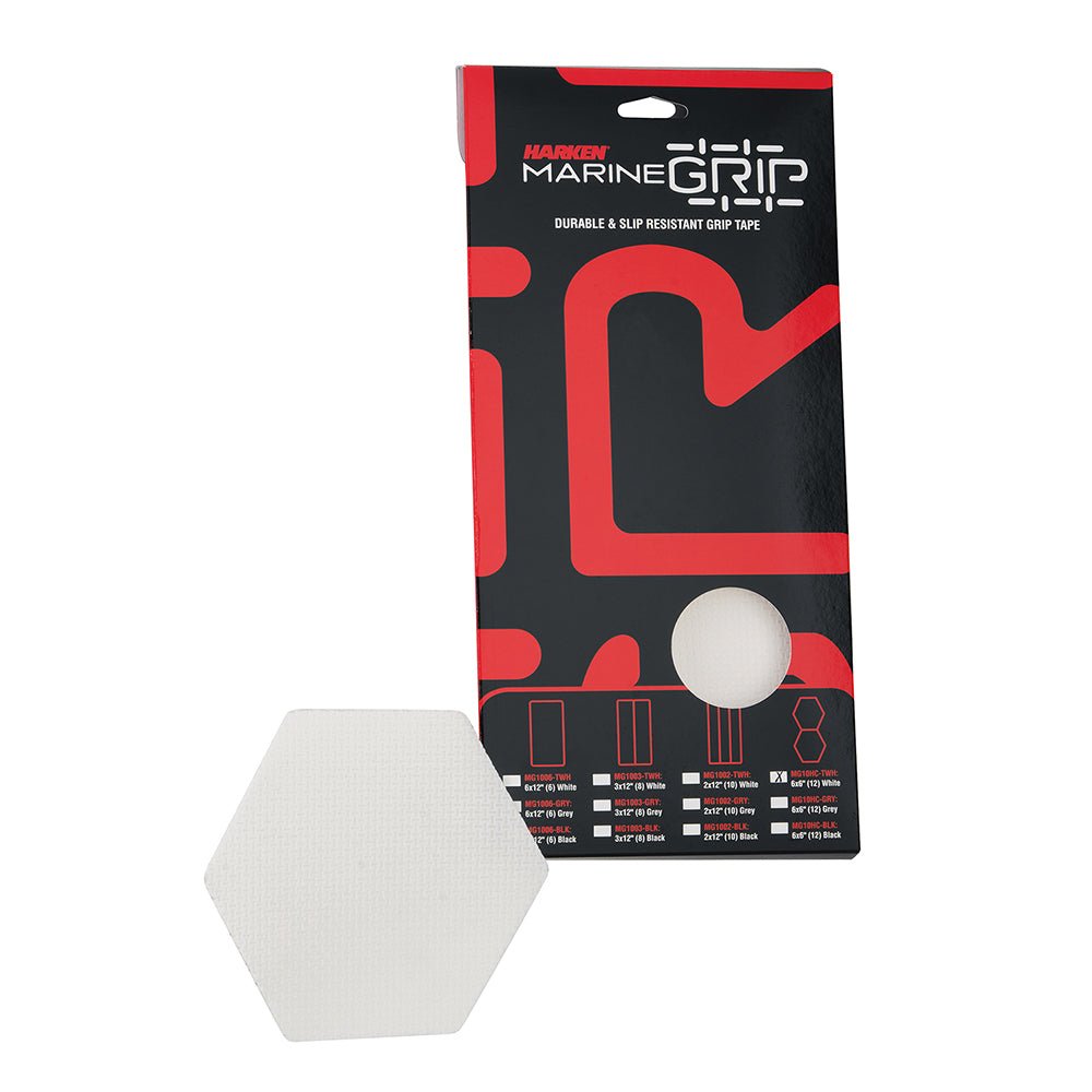 Harken Marine Grip Tape - Honeycomb - Translucent White - 12 Pieces [MG10HC-TWH] - Houseboatparts.com