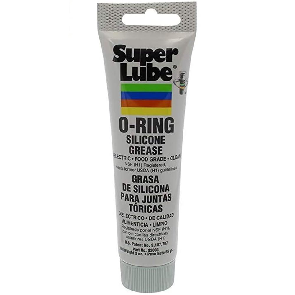 Super Lube O-Ring Silicone Grease - 3oz Tube [93003] - Houseboatparts.com