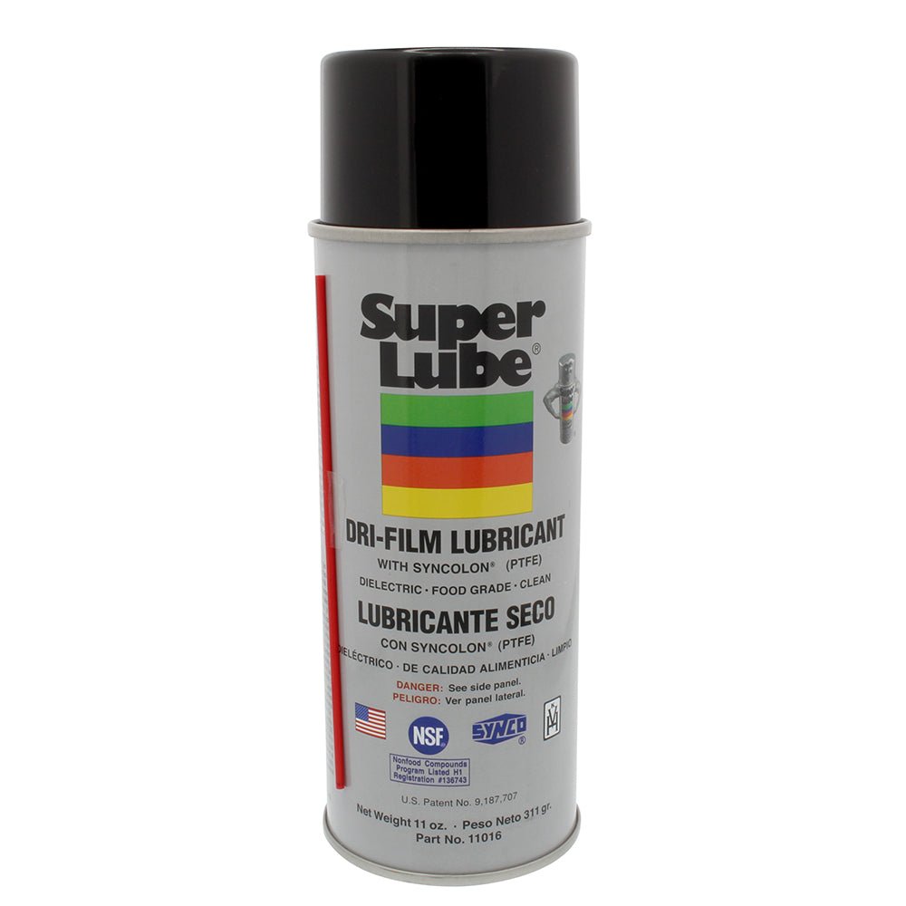 Super Lube Dri-Film Aerosol w/Syncolon - 11oz [11016] - Houseboatparts.com