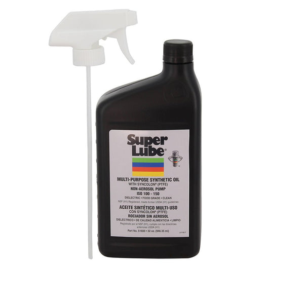 Super Lube Food Grade Synthetic Oil - 1qt Trigger Sprayer [51600] - Houseboatparts.com
