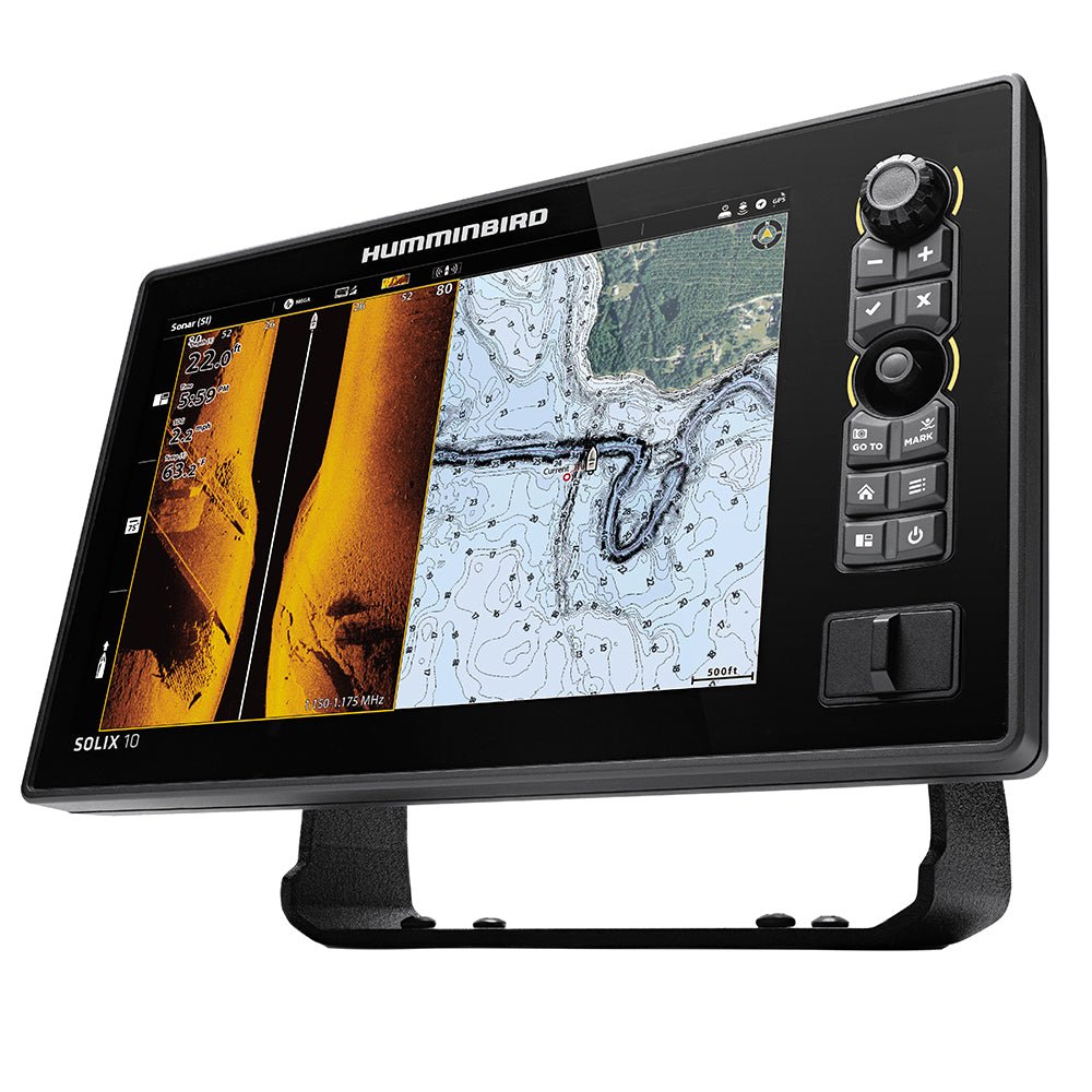 Humminbird SOLIX 10 CHIRP MEGA SI+ G3 CHO Display Only [411530-1CHO] - Houseboatparts.com