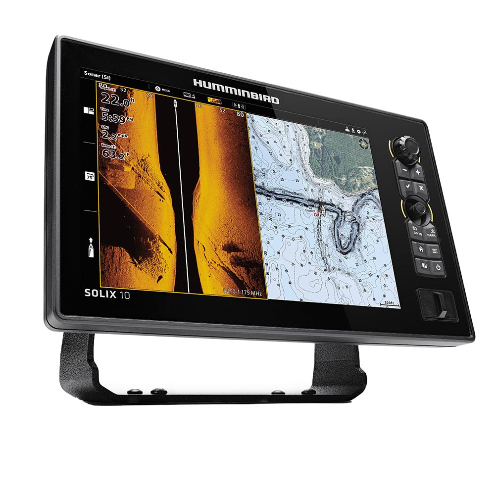 Humminbird SOLIX 10 CHIRP MEGA SI+ G3 CHO Display Only [411530-1CHO] - Houseboatparts.com