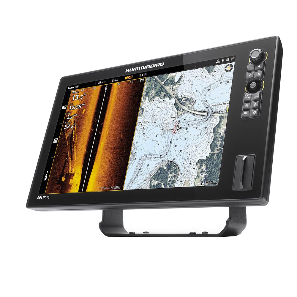 Humminbird SOLIX 15 CHIRP MEGA SI+ G3 CHO Display Only [411570-1CHO] - Houseboatparts.com