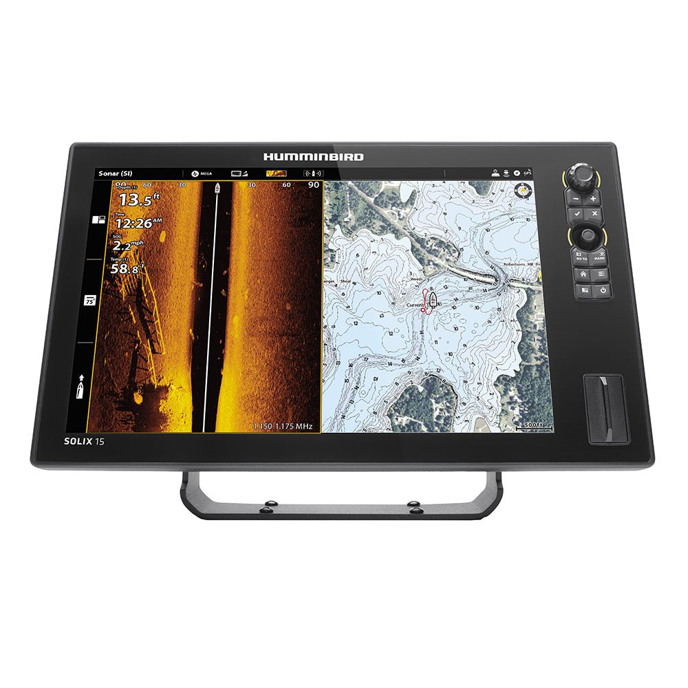 Humminbird SOLIX 15 CHIRP MEGA SI+ G3 CHO Display Only [411570-1CHO] - Houseboatparts.com