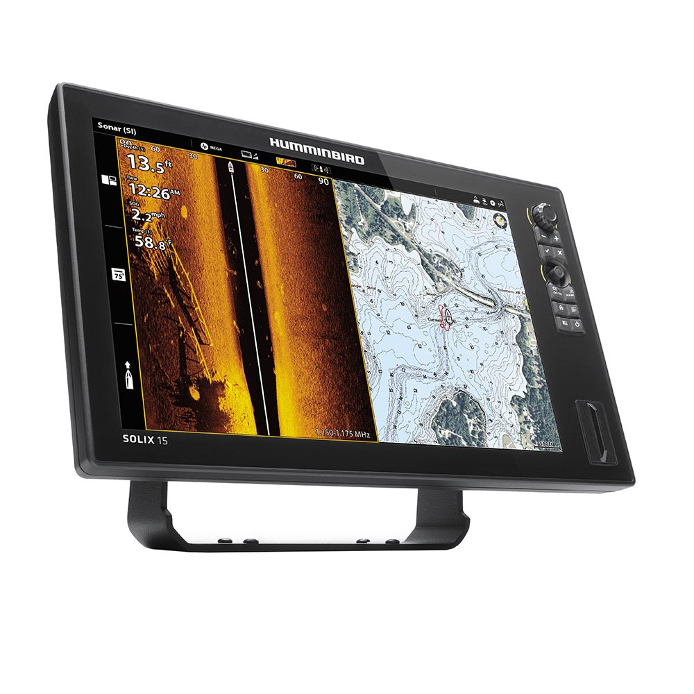 Humminbird SOLIX 15 CHIRP MEGA SI+ G3 [411570-1] - Houseboatparts.com