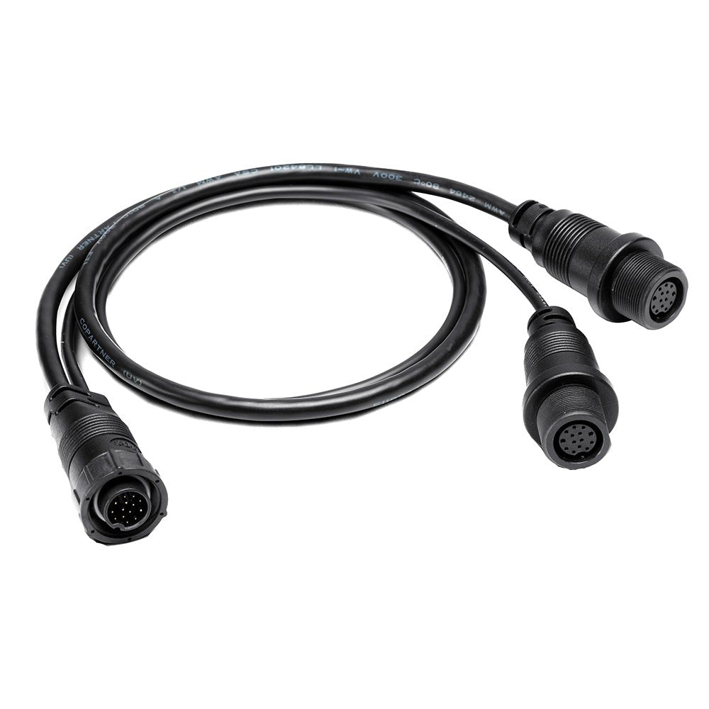 Humminbird 14 M ID SIDB Y - SOLIX/APEX Side Imaging 2D Splitter Cable [720111-1] - Houseboatparts.com