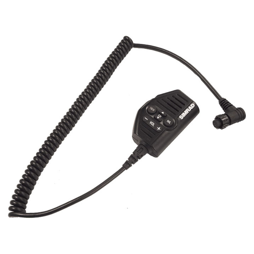 Simrad VHF Removable Fist Mic f/RS40 [000-14921-001] - Houseboatparts.com