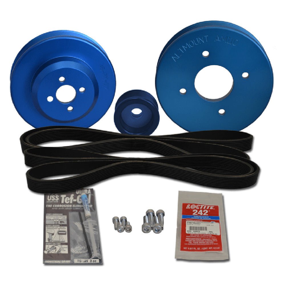 Balmar Pulley Kit f/Yanmar 3JH2 - TE, 3JH2 - E [48 - YSP - 3JH - C] - Houseboatparts.com