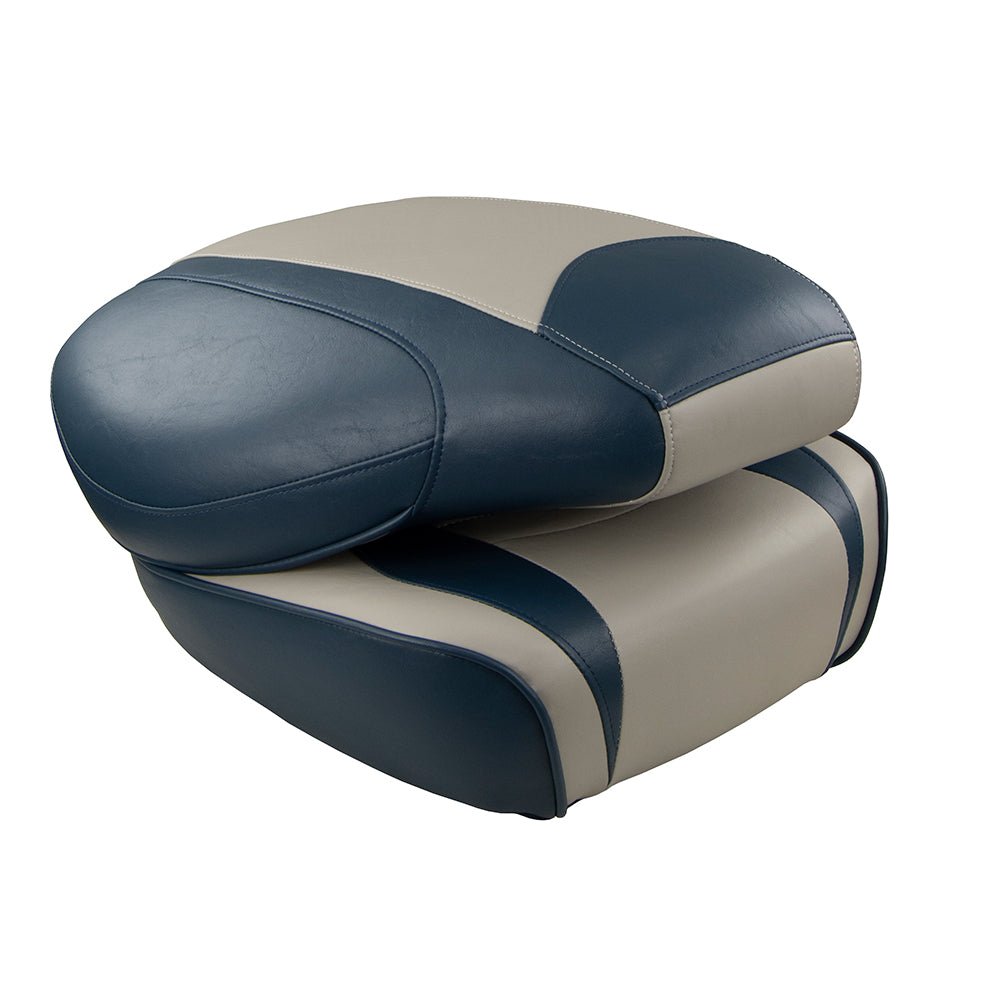 Springfield Fish Pro High Back Folding Seat - Blue/Grey [1041631-1] - Houseboatparts.com