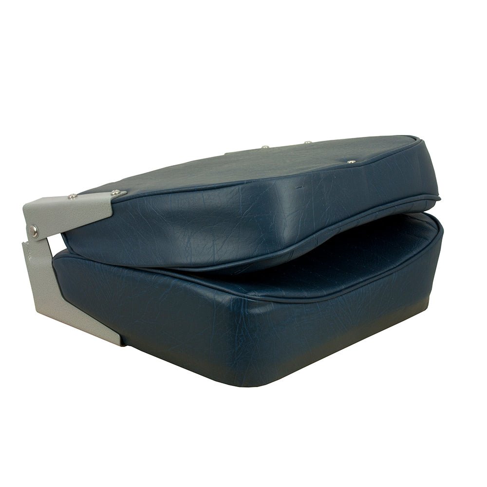 Springfield Economy Folding Seat - Blue [1040621] - Houseboatparts.com