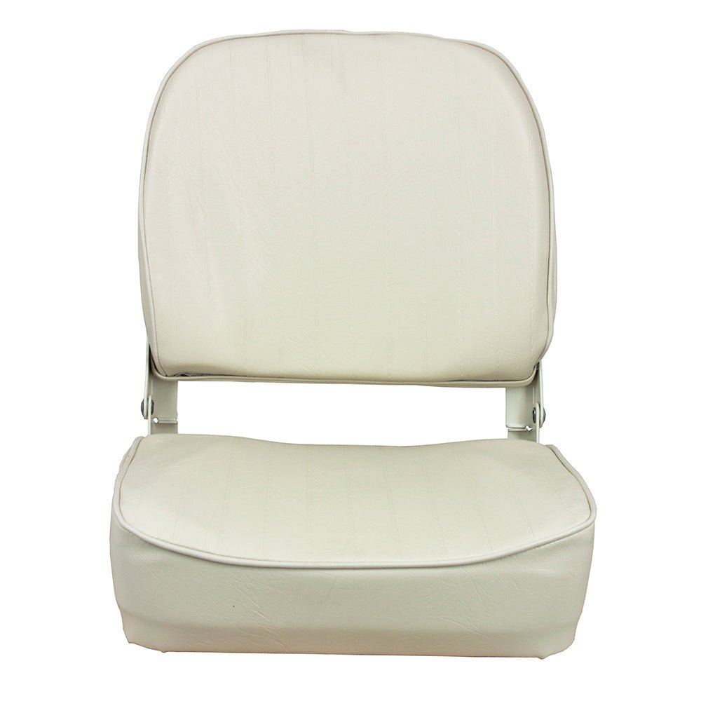 Springfield Economy Folding Seat - White [1040629] - Houseboatparts.com