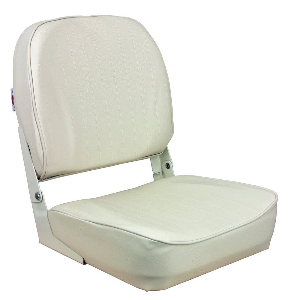 Springfield Economy Folding Seat - White [1040629] - Houseboatparts.com