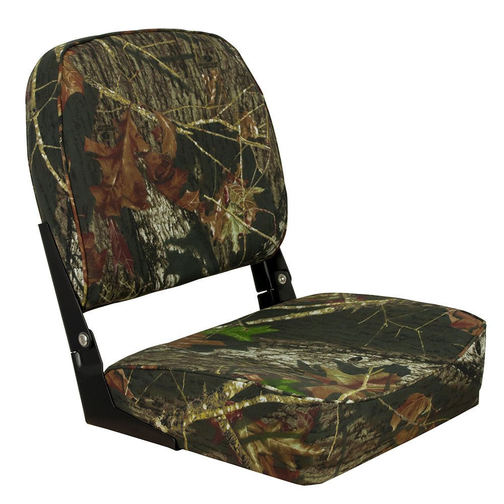 Springfield Economy Folding Seat - Mossy Oak Break-Up [1040626] - Houseboatparts.com