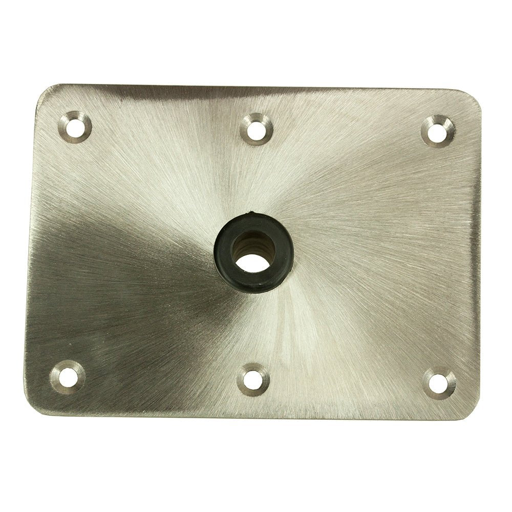 Springfield KingPin 6" x 8" - Stainless Steel - Rectangular Base (Standard) [1620004] - Houseboatparts.com