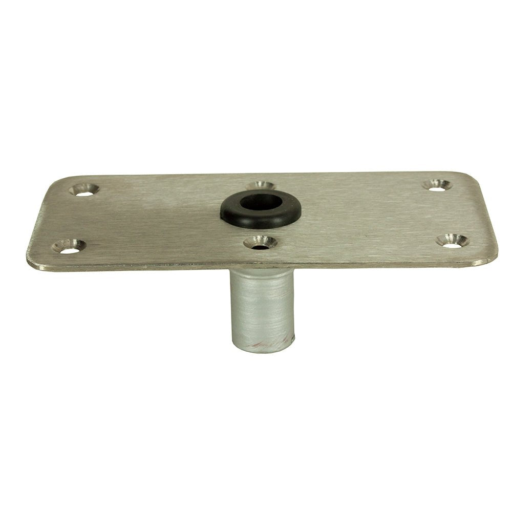 Springfield KingPin 4" x 8" - Stainless Steel - Rectangular Base (Standard) [1620005] - Houseboatparts.com