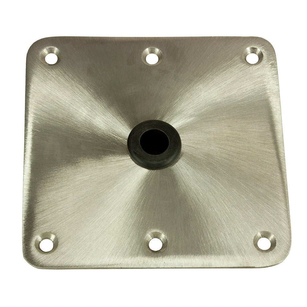 Springfield KingPin 7" x 7" - Stainless Steel - Square Base (Standard) [1620001] - Houseboatparts.com