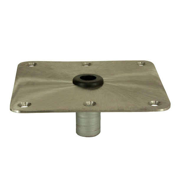 Springfield KingPin 7" x 7" - Stainless Steel - Square Base (Standard) [1620001] - Houseboatparts.com