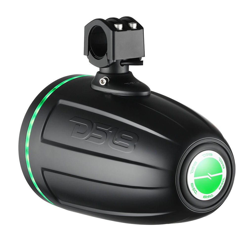 DS18 Hydro 6.5" Neodymium Wakeboard Speakers w/1" Driver and RGB LED Lights - 450W - Black [NXL-X6TPNEO/BK] - Houseboatparts.com