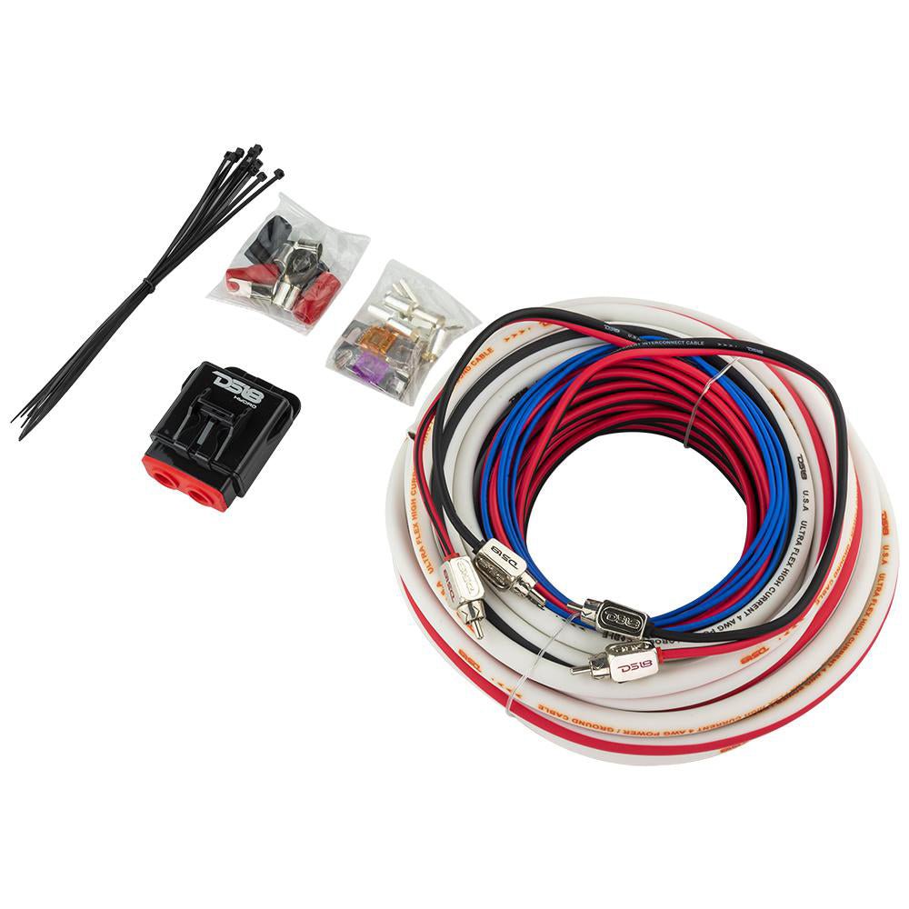 DS18 Hydro Power Amplifier Install Kit - 4GA [MOFCKIT4] - Houseboatparts.com