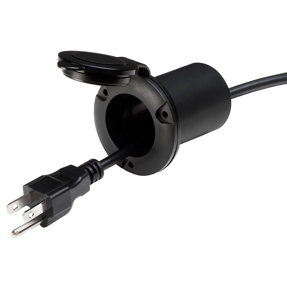 ProMariner Universal AC Plug - Black [51300] - Houseboatparts.com