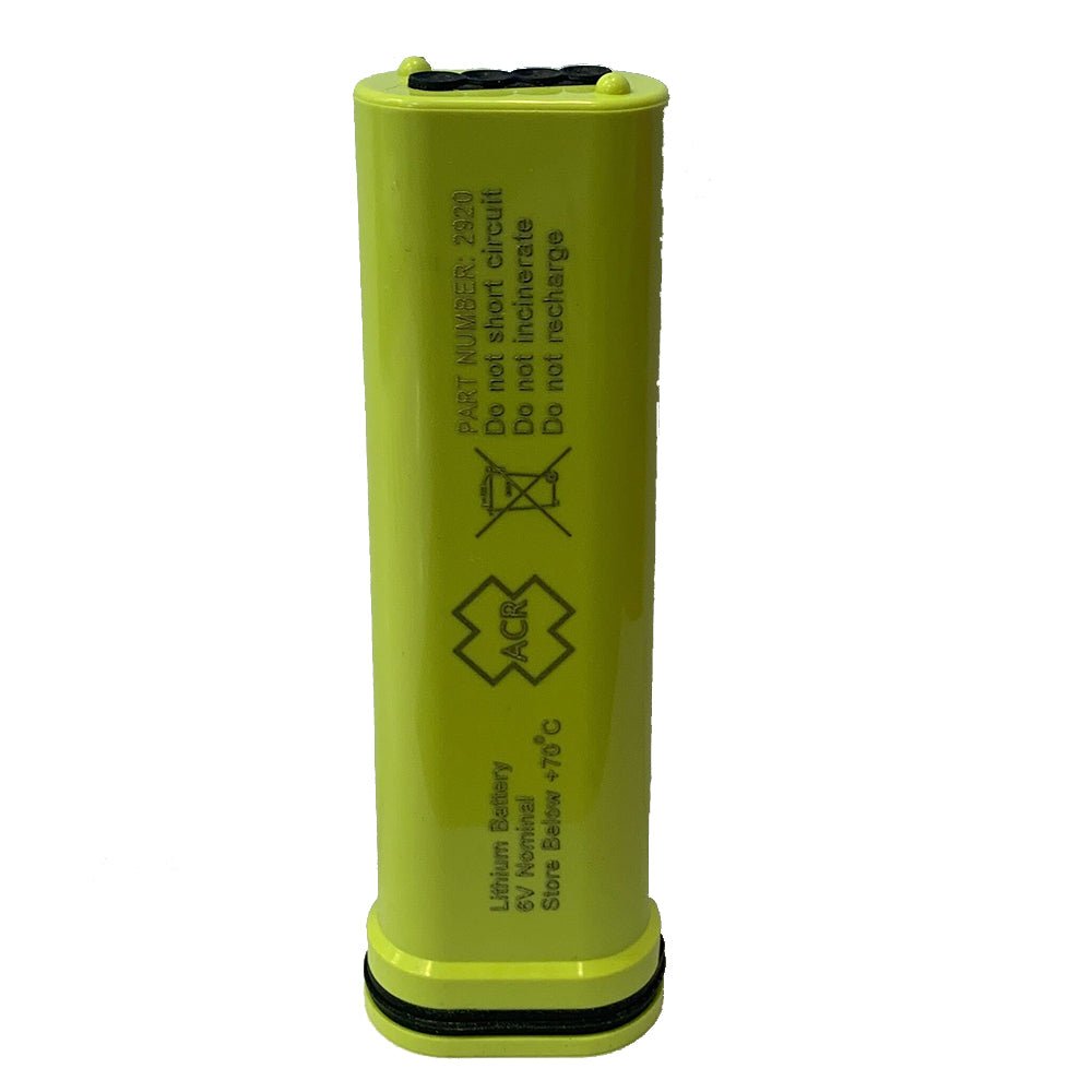 ACR 2920 Lithium Battery f/Pathfinder Pro SART Rescue Transponder [2920] - Houseboatparts.com