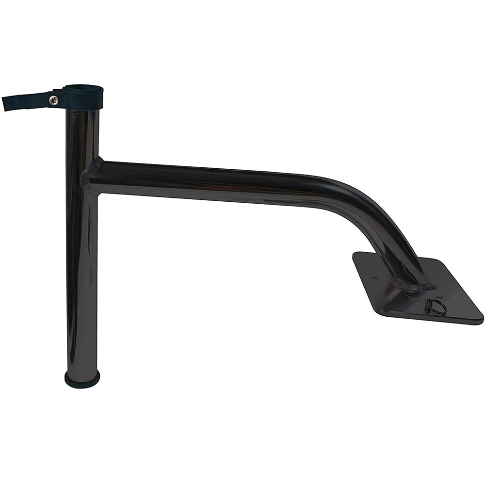 Panther 3" Quick Release King Pin Bow Mount Bracket - Black - Powder Coat [KPB30B] - Houseboatparts.com