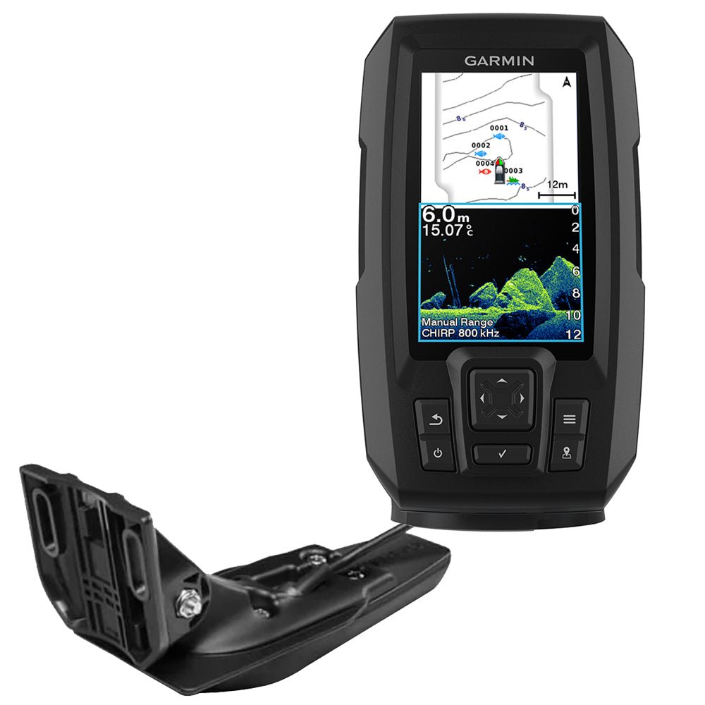 Garmin STRIKER Vivid 4cv Fishfinder w/GT20-TM [010-02550-00] - Houseboatparts.com