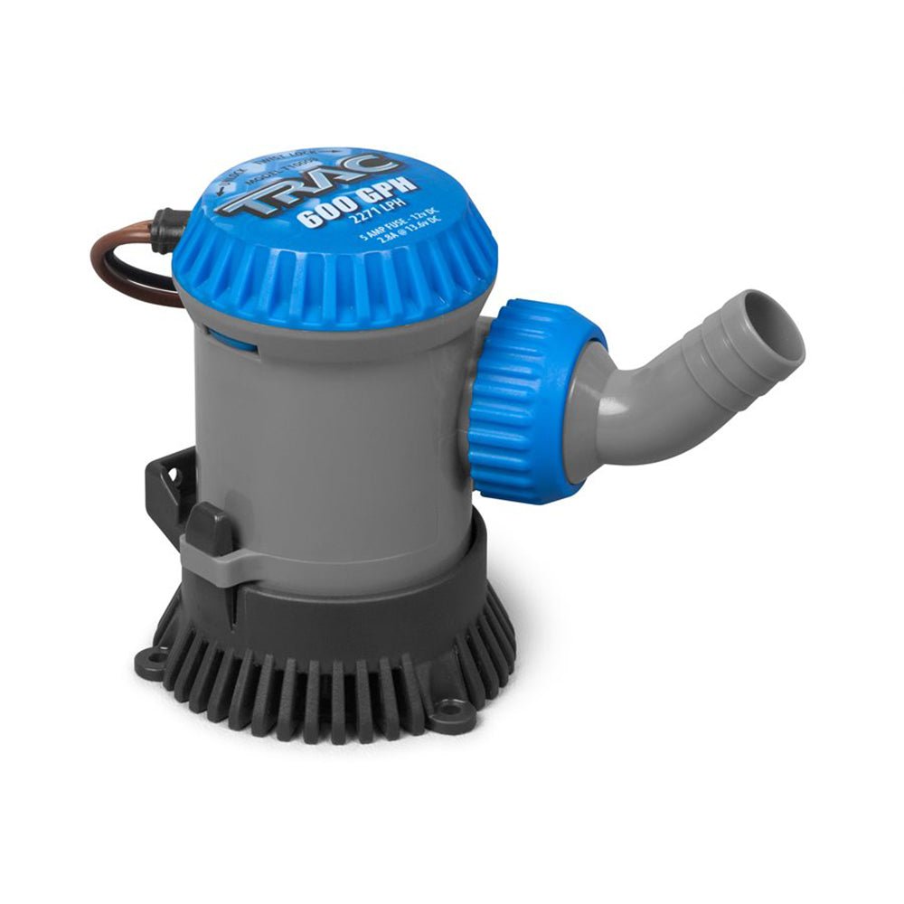 TRAC Outdoors Bilge Pump - 600 GPH - Non-Automatic [69300] - Houseboatparts.com