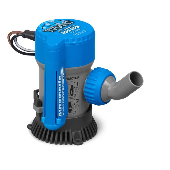 TRAC Outdoor Bilge Pump - 600 GPH - Automatic [69310] - Houseboatparts.com