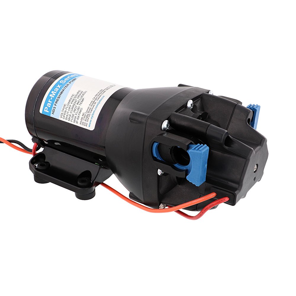 Jabsco Par-Max HD3 Heavy Duty Water Pressure Pump - 12V - 3 GPM - 40 PSI [Q301J-115S-3A] - Houseboatparts.com