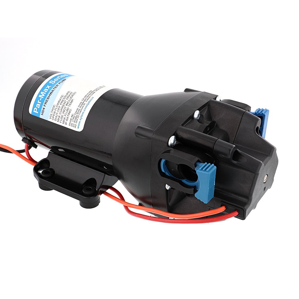 Jabsco Par-Max HD4 Heavy Duty Water Pressure Pump - 12V - 4 GPM - 60 PSI [Q401J-118S-3A] - Houseboatparts.com