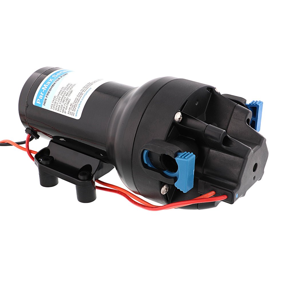 Jabsco Par-Max HD5 Heavy Duty Water Pressure Pump - 12V - 5 GPM - 40 PSI [P501J-115S-3A] - Houseboatparts.com