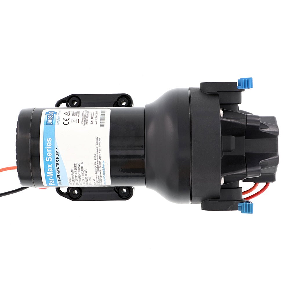 Jabsco Par-Max HD5 Heavy Duty Water Pressure Pump - 12V - 5 GPM - 40 PSI [P501J-115S-3A] - Houseboatparts.com