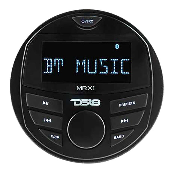 DS18 Marine Stereo w/AM/FM/BT- 1 Zone [MRX1] - Houseboatparts.com