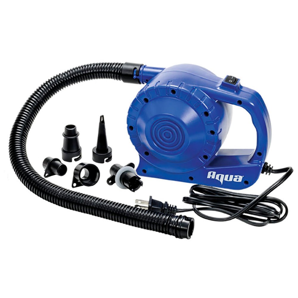 Aqua Leisure Heavy-Duty 110V Electric Air Pump w/5 Tips [AQX19075P3] - Houseboatparts.com