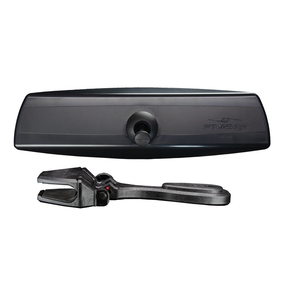 PTM Edge Mirror/Bracket Kit w/VR-140 PRO Mirror CFR-200 (Black) [P12848-250] - Houseboatparts.com