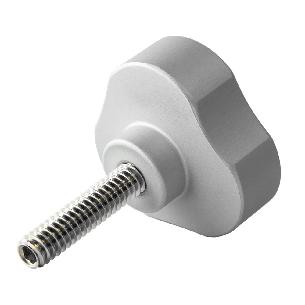PTM Edge KNB-17 Replacement Knob f/UCX-17 PRO Mirror - Silver [P13157-105] - Houseboatparts.com